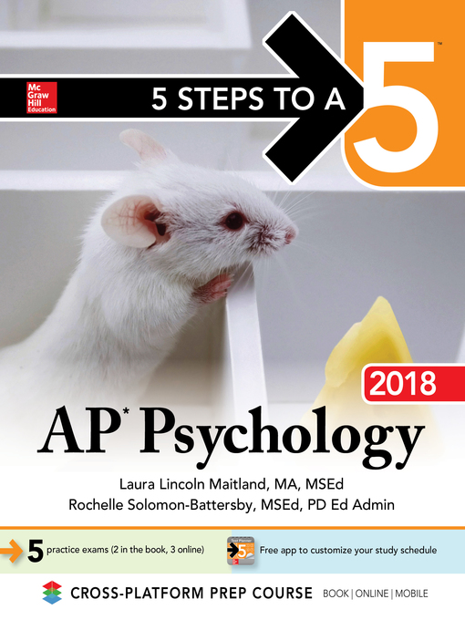 Title details for 5 Steps to a 5 AP Psychology 2018 edition by Laura Lincoln Maitland - Available